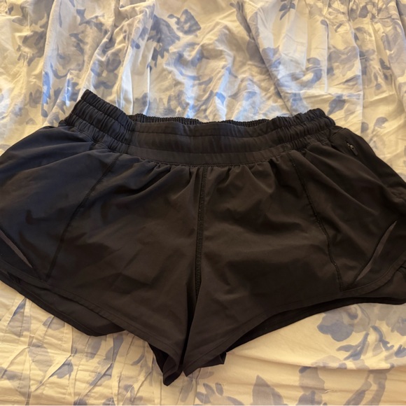 lululemon athletica Pants - Lululemon Black Hotty Hot Shorts